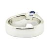 Image 3 : 2.17 ctw Oval Brilliant Blue Sapphire And Diamond Ring - 14KT White Gold