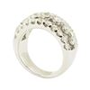 Image 4 : 1.90 ctw Diamond Anniversary Ring - 14KT White Gold