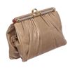 Image 5 : Judith Leiber Beige Snakeskin Clutch
