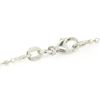 Image 7 : 14k White Gold 0.40 ctw Round Brilliant Diamond Open Heart Pendant 18" Bead Chai