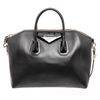 Image 2 : Givenchy Black Leather Medium Antigona Satchel Shoulder Bag