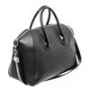 Image 3 : Givenchy Black Leather Medium Antigona Satchel Shoulder Bag