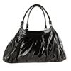 Image 2 : Gucci Abbey D-ring Black Patent Leather Hobo Bag