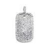 5.15 ctw Diamond Pendant - 14KT White Gold