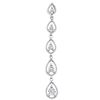 Image 1 : 14k White Gold 0.33CTW Diamond Pendant, (SI3/G-H)