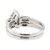 Image 3 : 0.50 ctw Diamond Wedding Set - 18KT White Gold