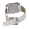 Image 4 : Bvlgari White SQ 29 SLD Stainless Steel Square Ladies Wrist Watch