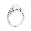 Image 4 : 2.00 ctw Moissanite Ring - 14KT White Gold