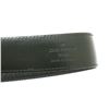 Image 7 : Louis Vuitton Green Taiga Leather Classique Belt 80