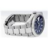Image 5 : Rolex Mens SS 41MM Blue Baguette Diamond Datejust 2 Oyster Band Wristwatch With