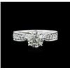 Image 2 : 3.04 ctw Diamond Ring - 18KT White Gold