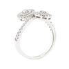 Image 4 : 0.78 ctw Diamond Ring - 14KT White Gold