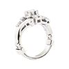 Image 4 : 0.65 ctw Diamond Wedding Ring - 14KT White Gold