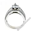 Image 6 : New 14kt White Gold 2.33 ctw GIA Certified Pear Cut Diamond Solitaire Engagement