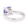 Image 3 : 2.56 ctw Blue Sapphire Ring - 14KT White Gold