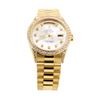 Image 1 : Rolex Men's President Wristwatch - 18KT Yellow Gold