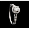 Image 4 : 0.79 ctw Diamond Ring - 14KT White Gold