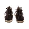 Image 5 : Burberry Black Patent Leather High Top Lace Front Sneakers 36