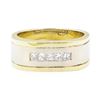 Image 2 : 0.45 ctw Diamond Band - 14KT Yellow And White Gold