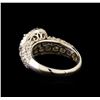 Image 3 : 14KT White Gold 2.62 ctw Diamond Ring