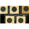 Image 1 : Lot of Five Early Cents RAW