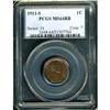 Image 1 : 1911-S Lincoln 1C PCGS MS64 RB
