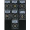 Image 1 : Lot of Seven Buffalo Nickels PCGS
