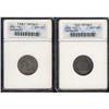 Image 1 : Lot of Two Draped Bust Dimes ANACS