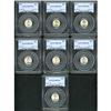 Image 1 : Lot of Seven 1937 Mercury Dimes PCGS MS67FB