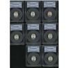 Image 1 : Lot of Eight Mercury Dimes PCGS