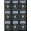 Image 1 : Lot of Nine Mercury Dimes PCGS