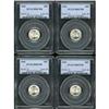 Image 1 : Lot of Four 1942 Mercury Dimes PCGS MS67FB