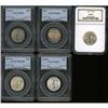 Image 1 : Lot of Five Standing Liberty Quarters