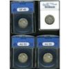 Lot of Four Standing Liberty Quarter Dollars ANACS