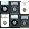 Image 1 : Lot of Six Standing Liberty Quarters