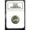 Image 1 : 1937 Washington 25C NGC MS66