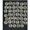 Image 1 : Roll of 1949 25C BU Washington Quarters