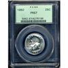 Image 1 : 1950 Washington 25C PCGS Proof 67