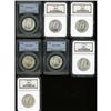 Lot of Seven Walking Liberty Dollars