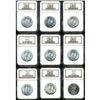 Image 1 : Lot of Ten Walking Liberty Half Dollars
