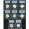 Image 1 : Lot of Eight 1946-S WL Half Dollars PCGS MS65