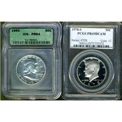 1960 Franklin 50C ICG Proof 64