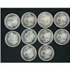 Image 1 : Group of Ten 1878-CC Morgan Dollars