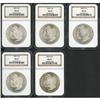 Image 1 : Lot of Ten 1880-S Morgan Dollars