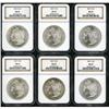 Image 1 : Lot of Twelve 1881-S Morgan Dollars NGC MS65.