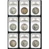 Image 1 : Lot of Twelve 1882-S Morgan Dollars NGC MS65