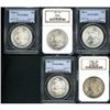 Image 1 : Lot of Five Morgan Dollars