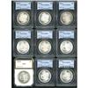 Image 1 : Lot of Nine Morgan Dollars