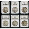 Image 1 : Lot of Eleven 1882-S Morgan Dollars NGC MS65