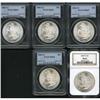 Image 1 : Lot of Five 1884-CC Morgan Dollars MS65